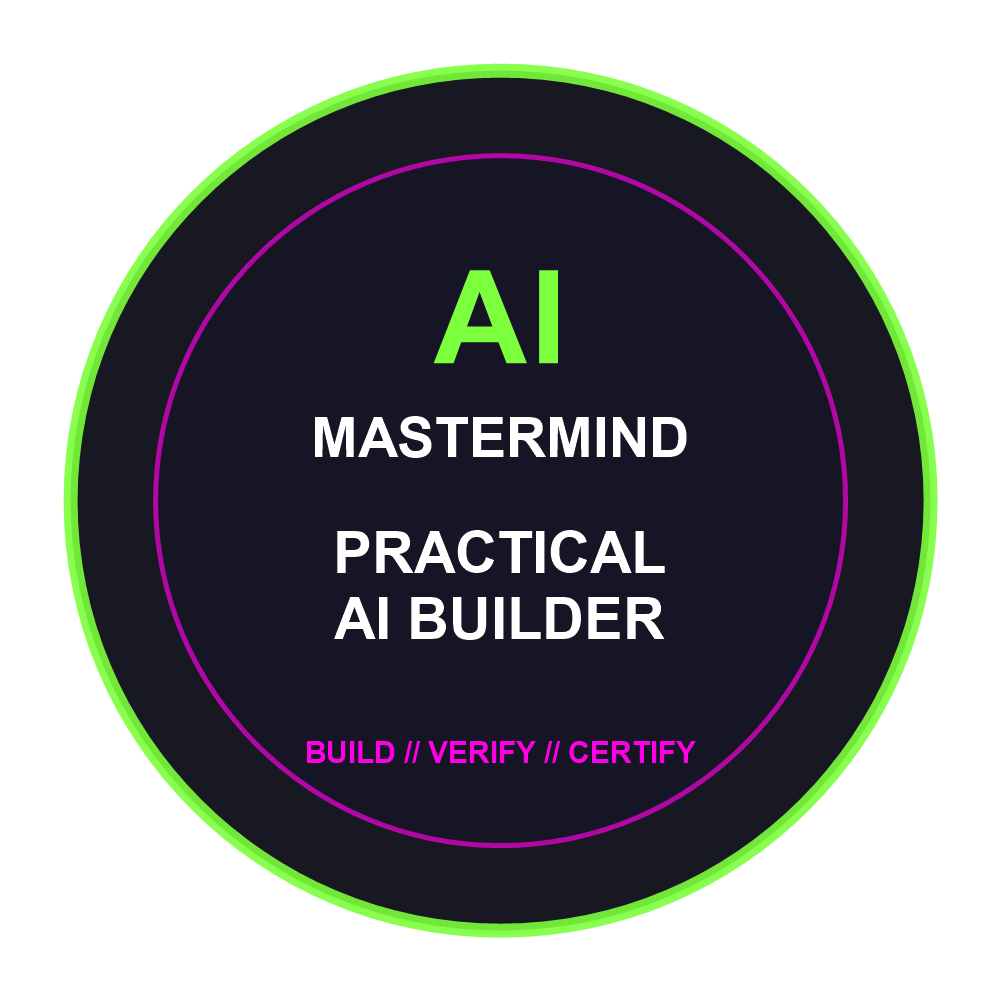 AI Mastermind badge